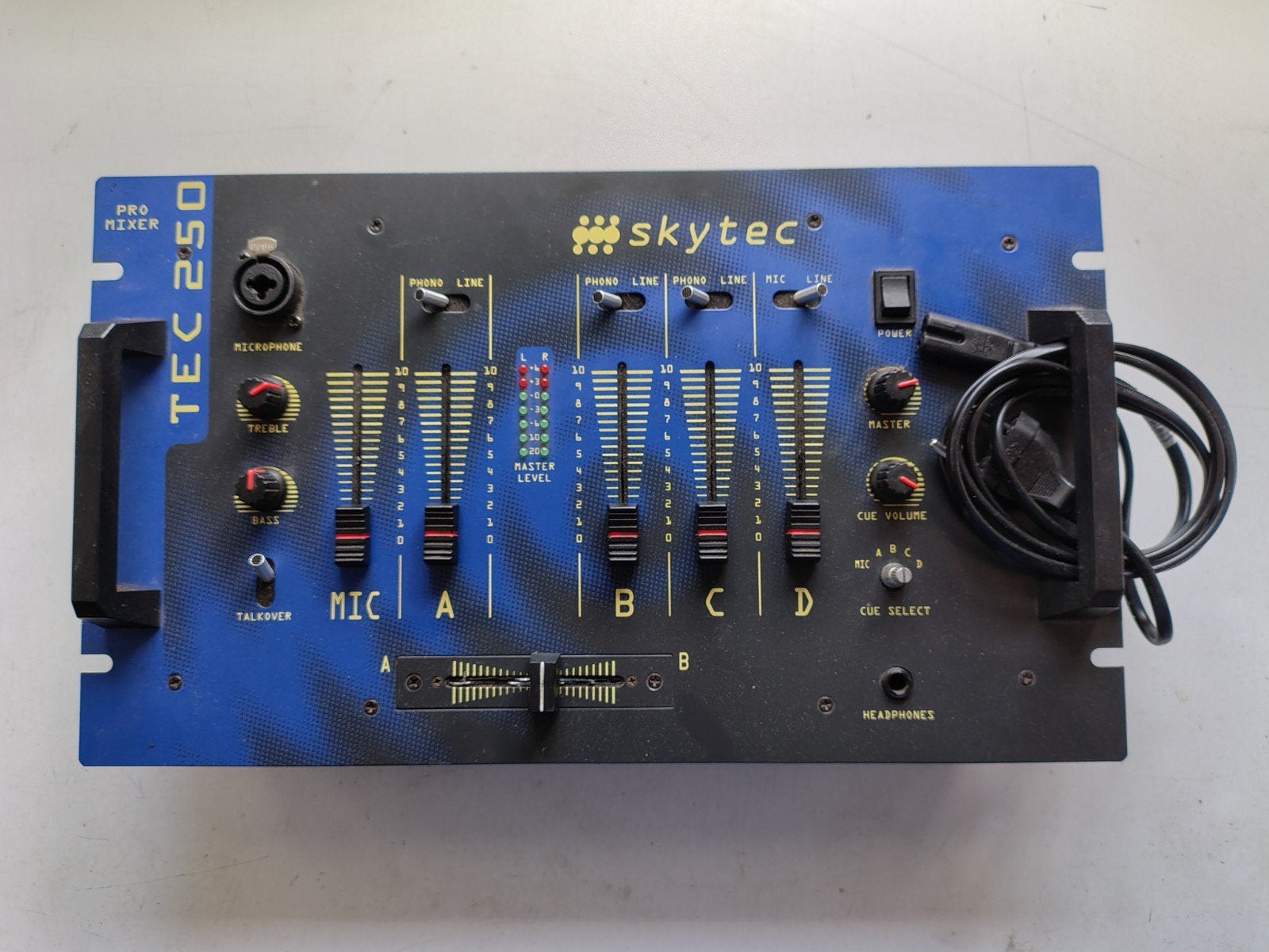 Mengpaneel Skytec Tec250 Promixer, Ophalen