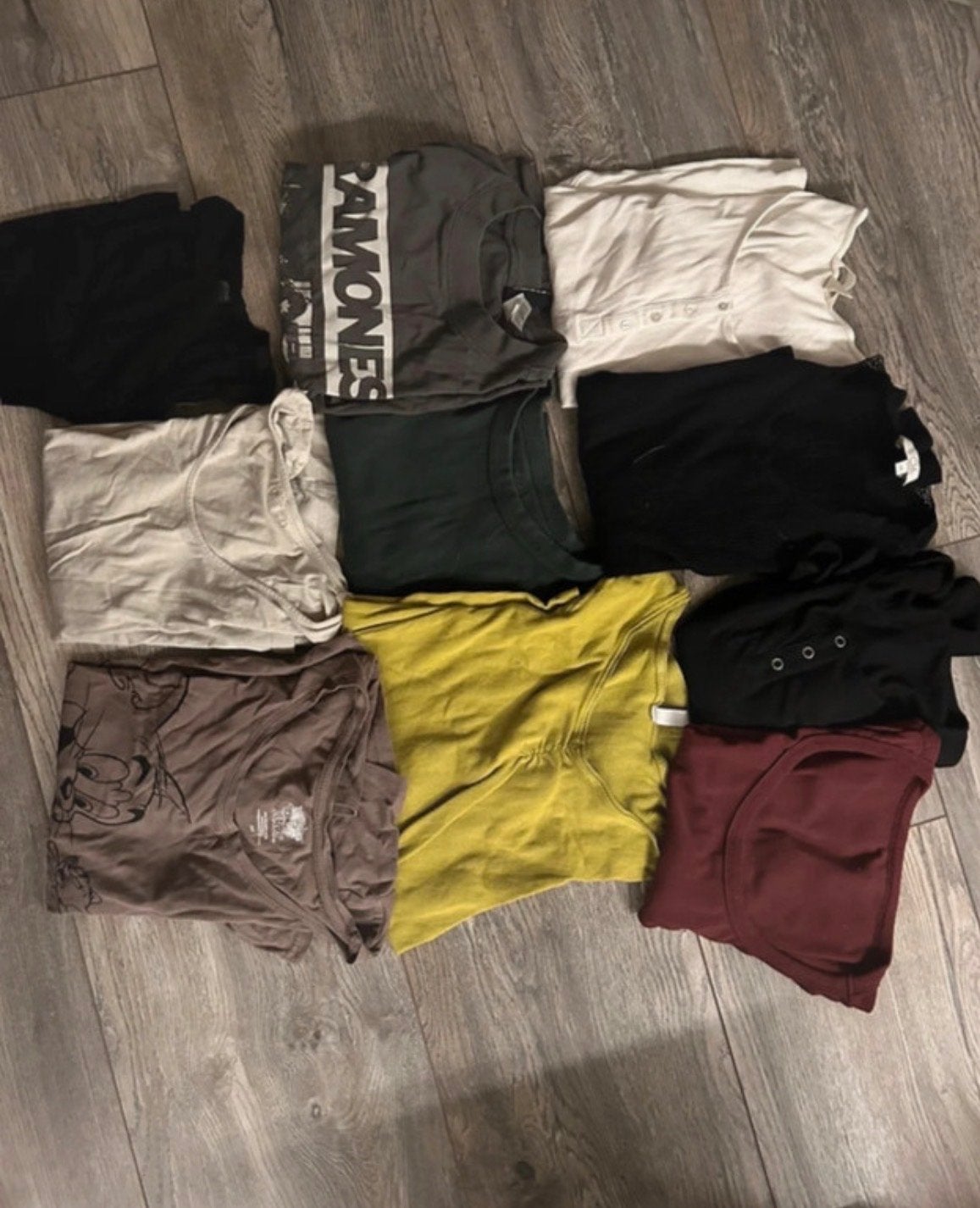 Grote kledingbundel: T-shirts, tops, broeken en meer, Maat 38/40 (M), Zwart, Ophalen of Verzenden, Korte mouw