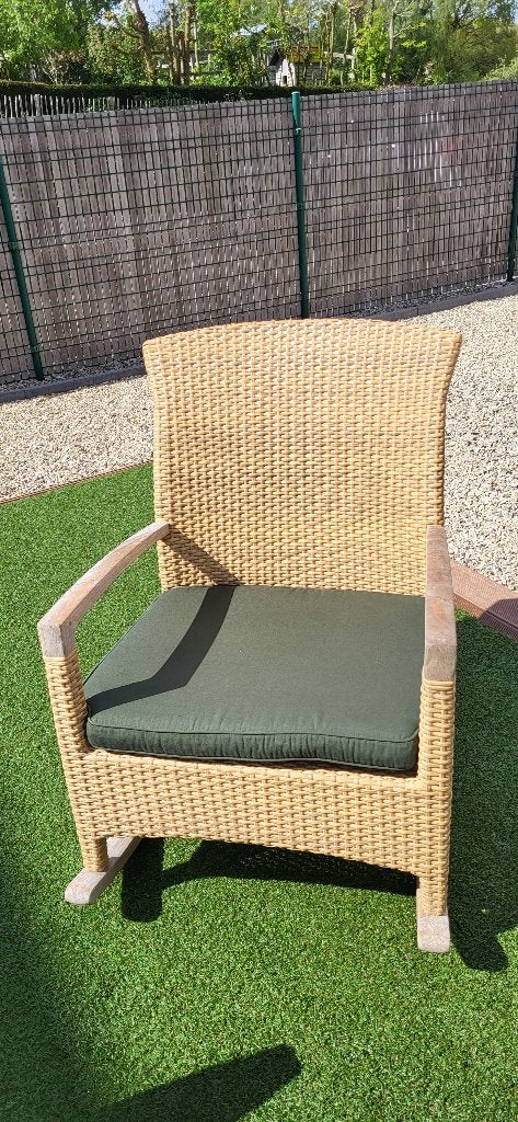 Schommelstoel Gloster - Plantation, Ophalen, Aluminium, Zo goed als nieuw, Loungeset