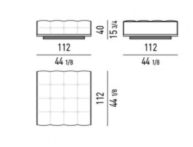 Minotti Lawrence Element Zwart Leder (2x) – NP: €14.000, https://www.minotti.com/en, 100 tot 125 cm, Minotti, Ophalen of Verzenden