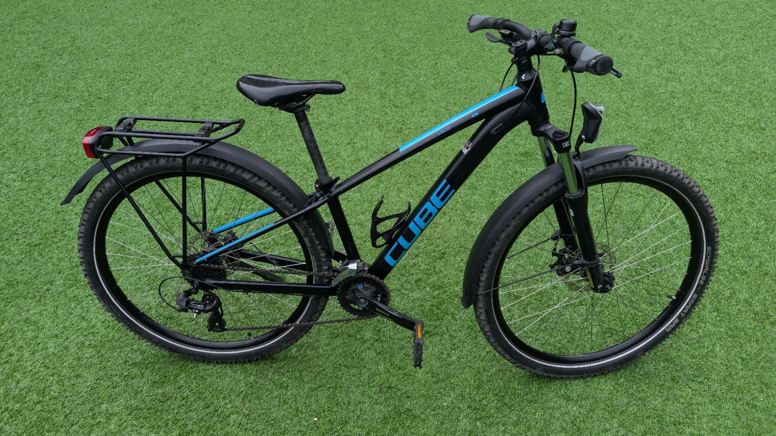 Cube Aim Black/Blue XS 27.5, Fietsen en Brommers, Fietsen | Heren | Herenfietsen, Gebruikt, Versnellingen, Minder dan 49 cm, Schijfrem
