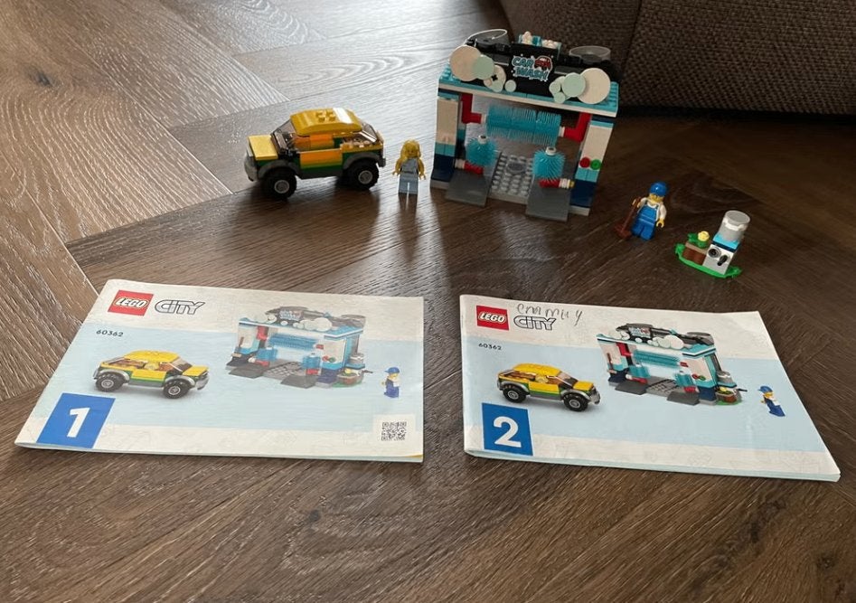 City lego: Autowasserette 60362, City, Lego, Ophalen of Verzenden, Zo goed als nieuw