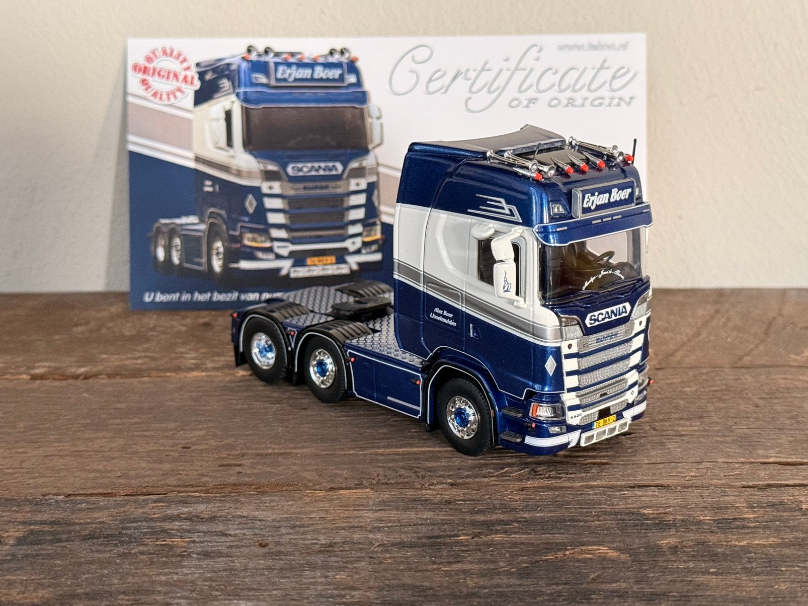 Tekno - Scania next gen Erjan Boer, Ophalen of Verzenden, Bus of Vrachtwagen, Tekno