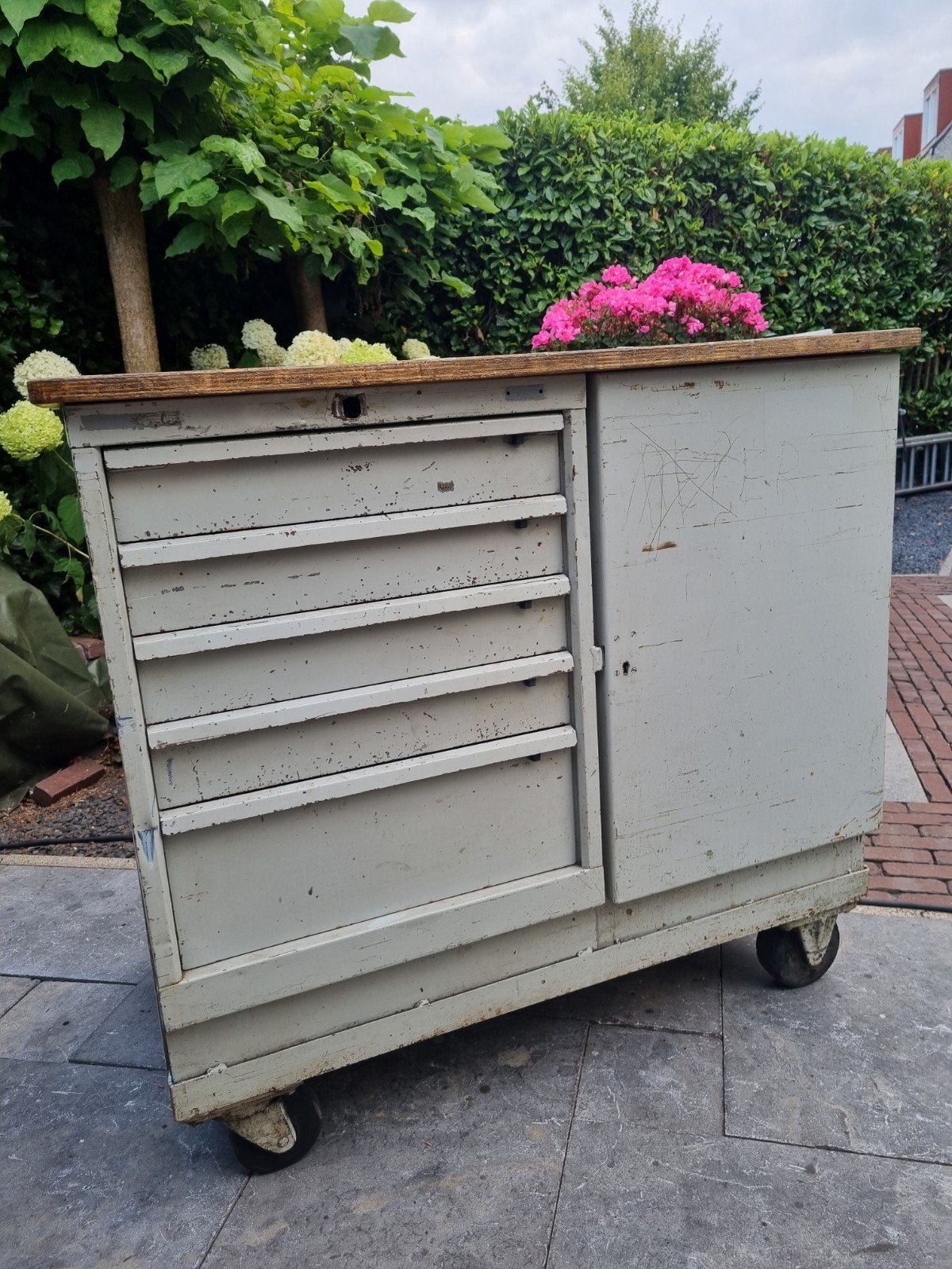 Lista gereedschap kast ,service kar ,, Ophalen, Gebruikt