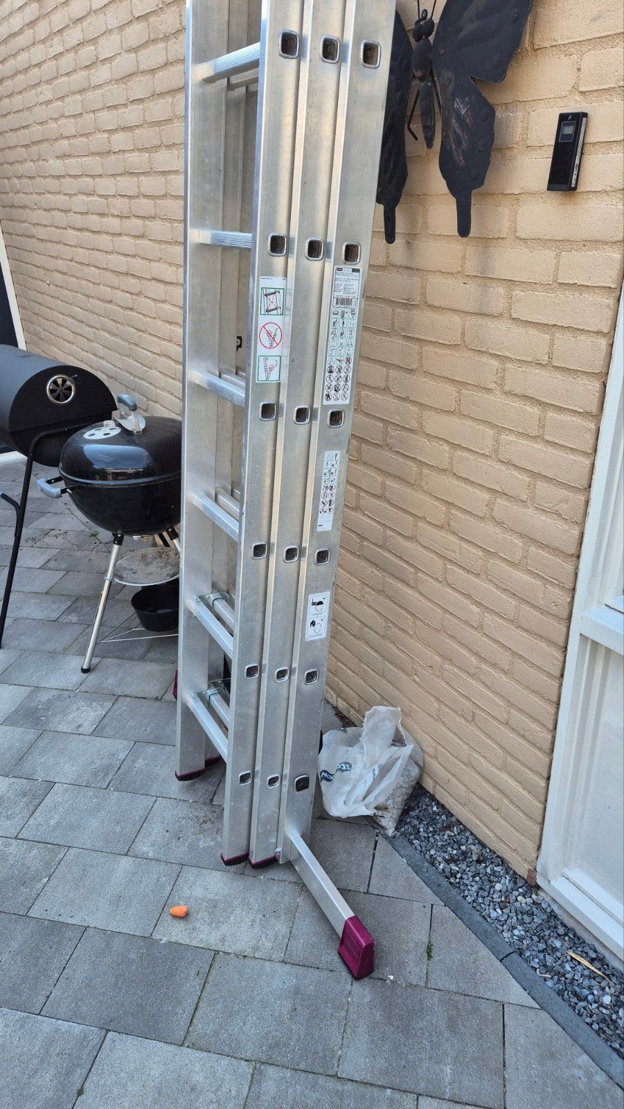 Reformladder 3x10 sporten - Zo goed als nieuw, Doe-het-zelf en Verbouw, Ladders en Trappen, Ophalen, Zo goed als nieuw, Ladder