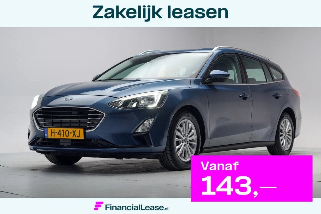 Ford Focus WAGON 1.0 EcoBoost 125pk Titanium Business [ LED, 125 pk, Gebruikt, 23 km/l, Origineel Nederlands