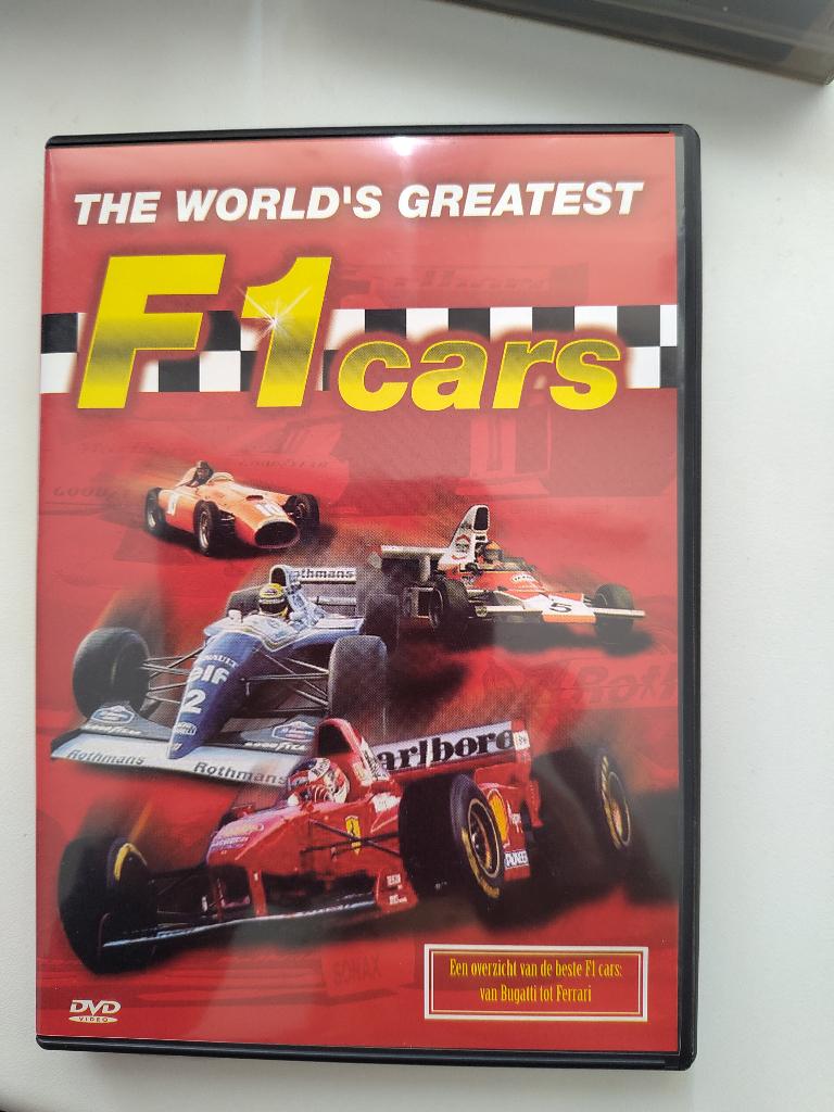 The World's Greatest F1cars DVD, Verzamelen, Ophalen of Verzenden, Zo goed als nieuw, Formule 1