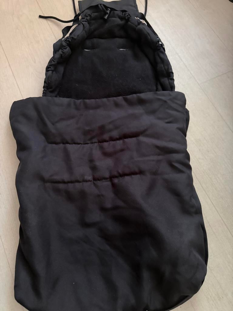 Voetzak voor Maxi Cosi - Zwart, Kinderen en Baby's, Buggy's, Ophalen of Verzenden, Zo goed als nieuw