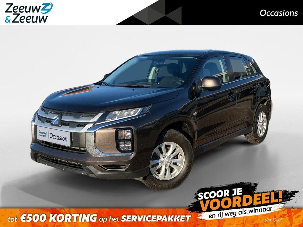 Mitsubishi ASX 2.0 Intense *Automaat*Navi+Camera*Climate*Par, Auto's, Mitsubishi, 1998 cc, 730 kg, Gebruikt, 4 cilinders