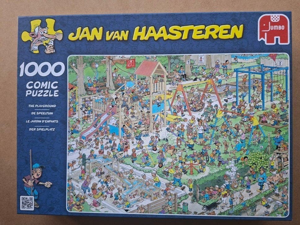Jan van Haasteren puzzels (950, 1000, 1500 stukjes), Ophalen, 500 t/m 1500 stukjes, Gebruikt, Legpuzzel