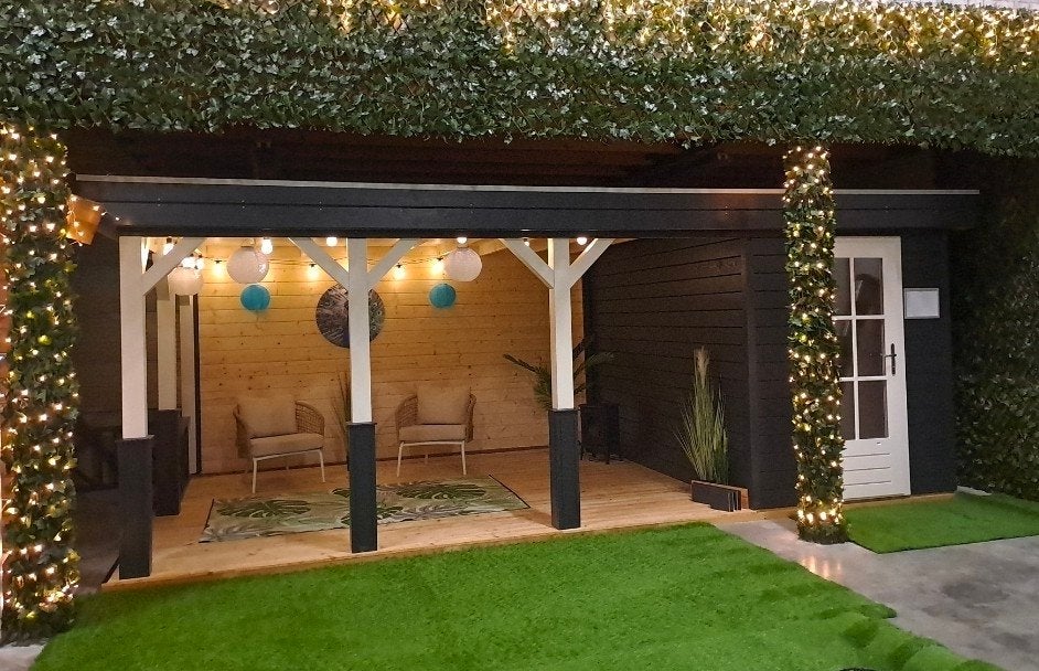 Tuinhuis met overkapping, Tuin en Terras, Ophalen, Nieuw, Veranda