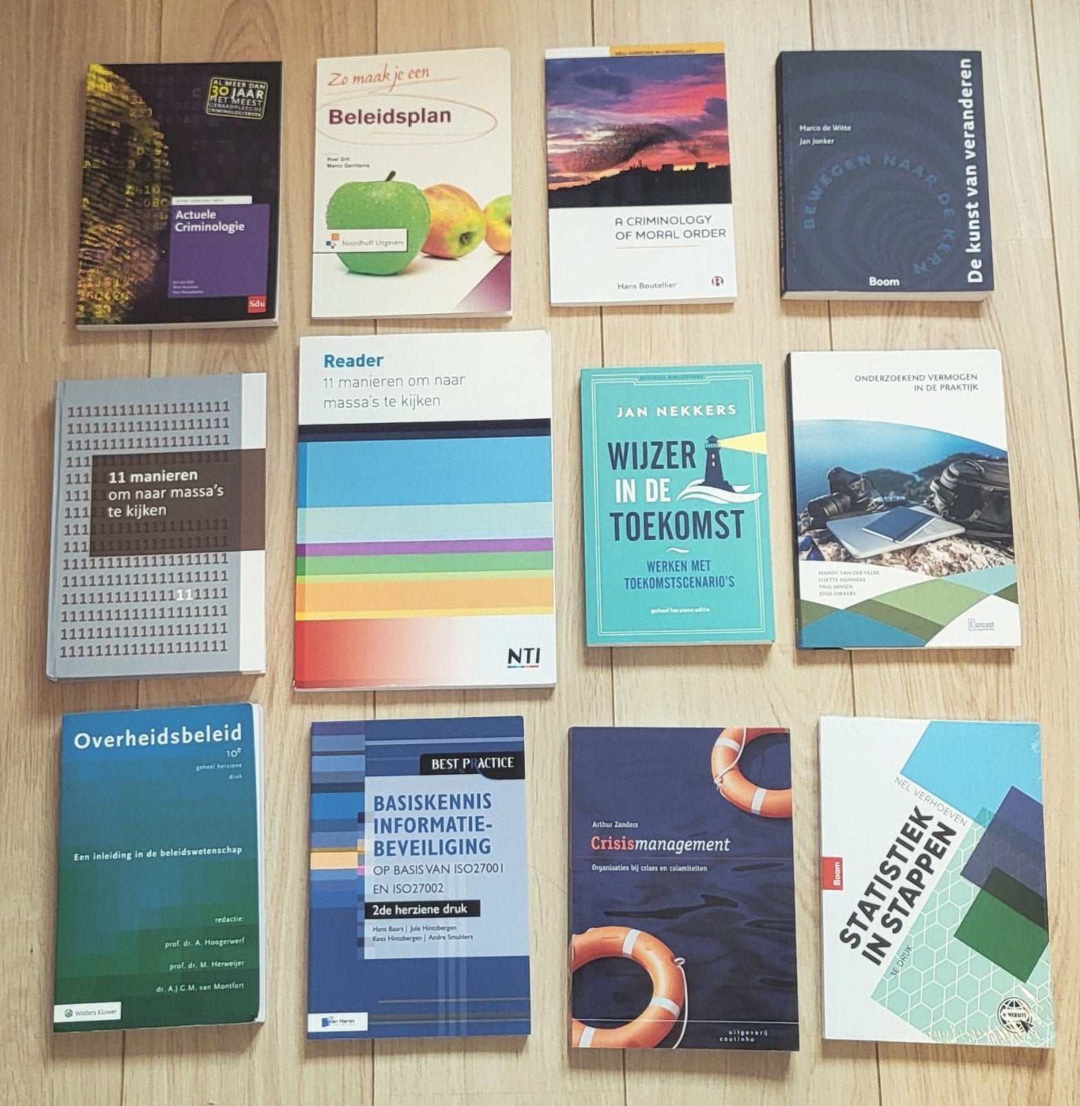 Studieboeken Integrale veiligheid/veiligheidskunde/IVK, Boeken, Ophalen of Verzenden, Zo goed als nieuw, School, Studie en Wetenschap
