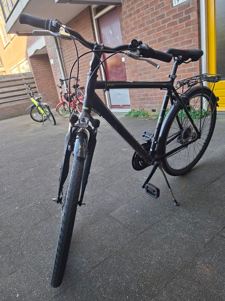 Stevige herenfiets - Ideaal voor dagelijks gebruik, Gebruikt, Velgrem, Versnellingen, 57 tot 61 cm