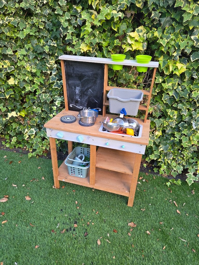 Speel keukentje, Ophalen, Zo goed als nieuw, Hout, Speelkeuken