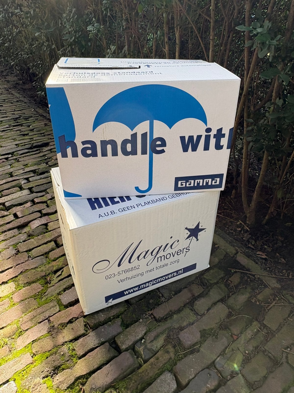 38 stevige verhuisdozen (36x48x32), Ophalen, Opvouwbaar, Minder dan 50 cm, Minder dan 40 cm