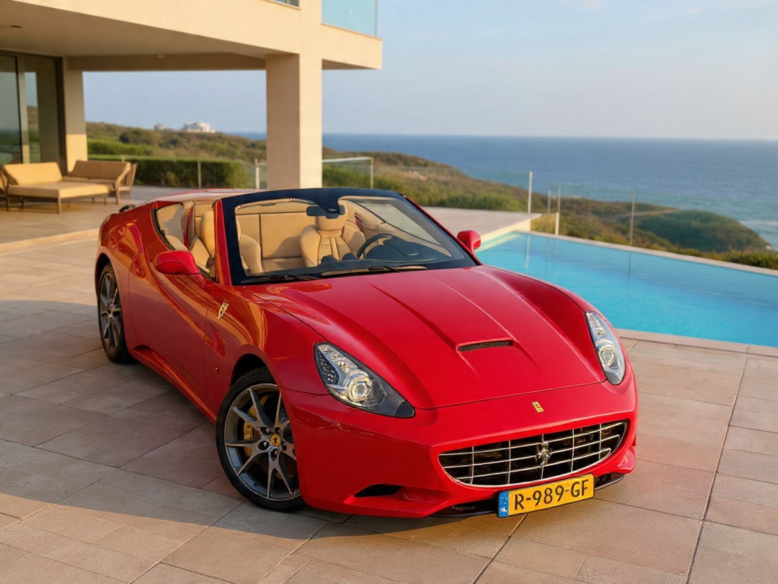 Ferrari California Spyder V8 460PK+ M’13 Xen Nav Elek Kap 19, Automaat, Euro 5, Achterwielaandrijving, 460 pk