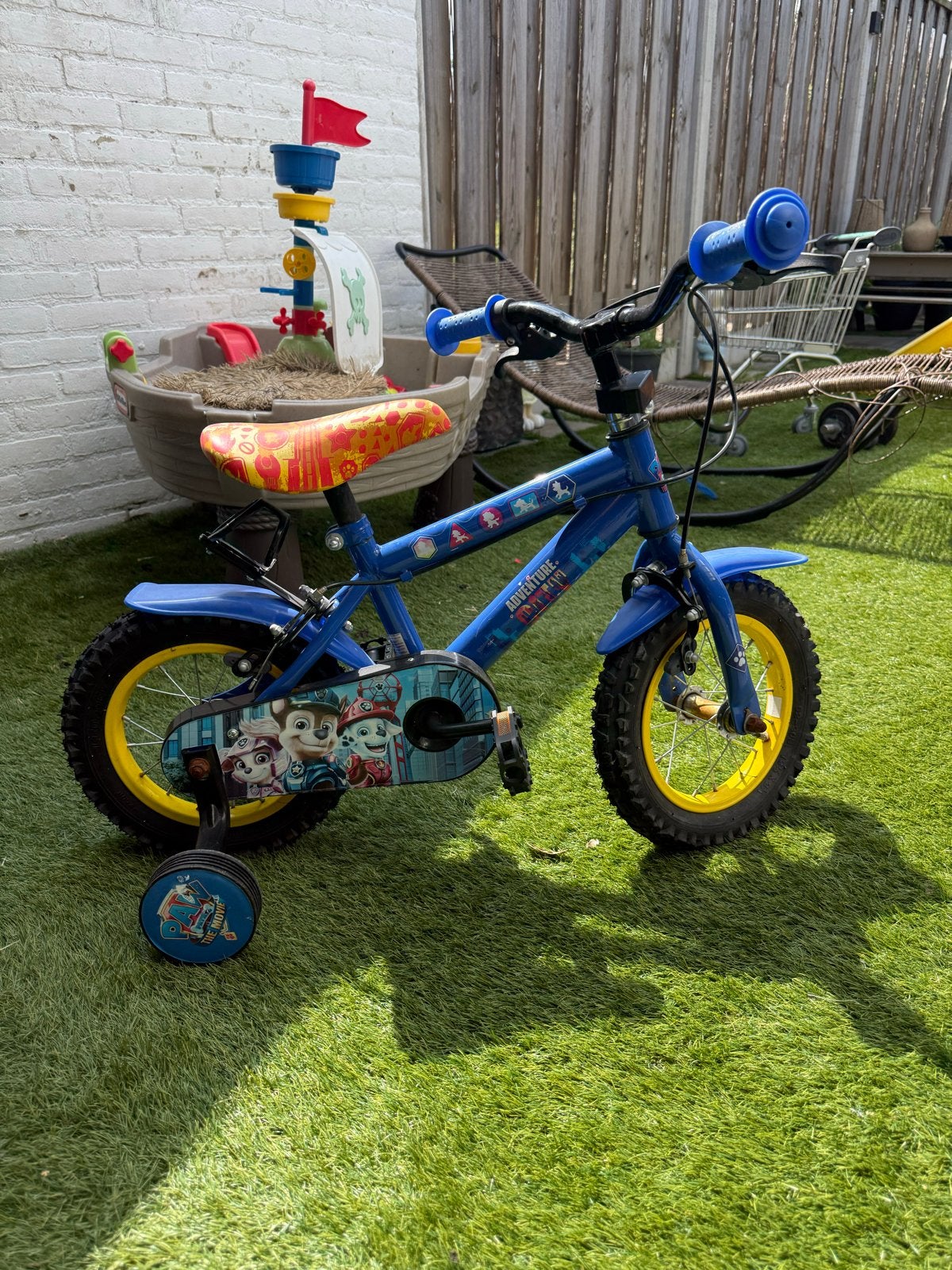 Paw Patrol Kinderfiets - Zo goed als nieuw!, Fietsen en Brommers, Fietsen | Kinderfietsjes, Zijwieltjes, Velgrem, Ophalen of Verzenden