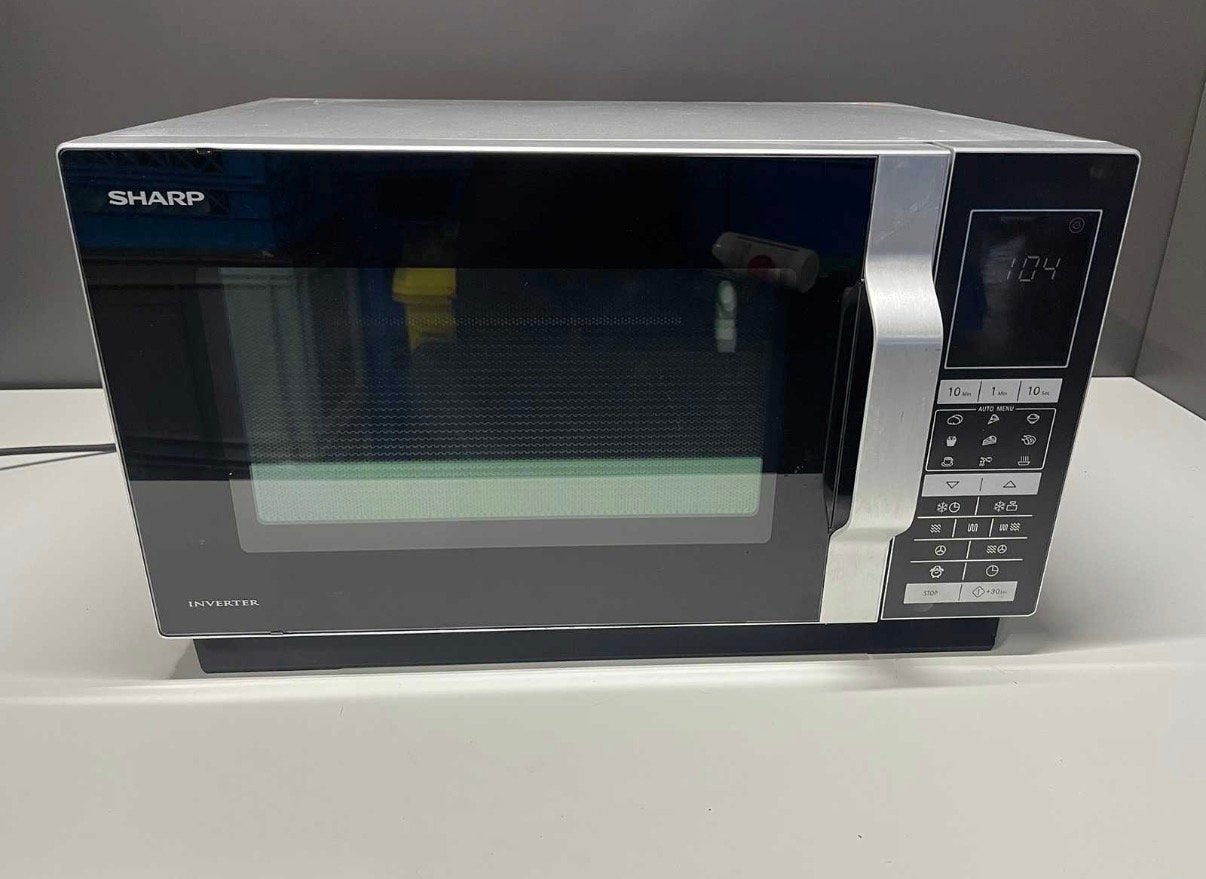 Sharp Inverter combimagnetron - Zo goed als nieuw, Ophalen, Combimagnetron, Grill, Zo goed als nieuw