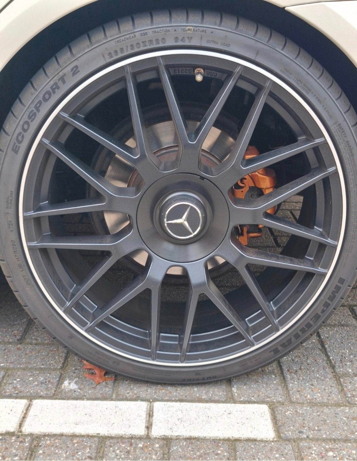 Mercedes AMG 20 inch breedset banden voor en achter, Ophalen of Verzenden