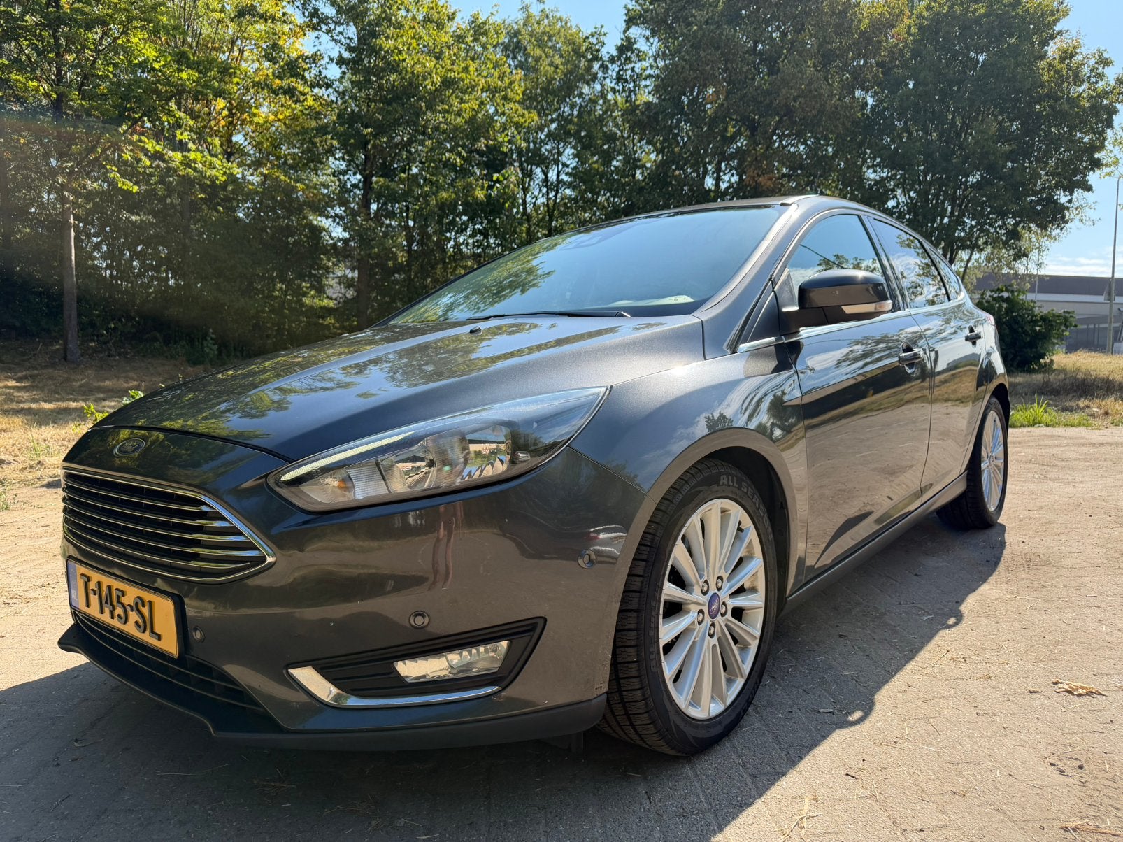Ford Focus 2.0 Tdci 110KW 5D Powershift 2015 Grijs, Auto's, Ford, 4 cilinders, 23 km/l, Diesel, Particulier