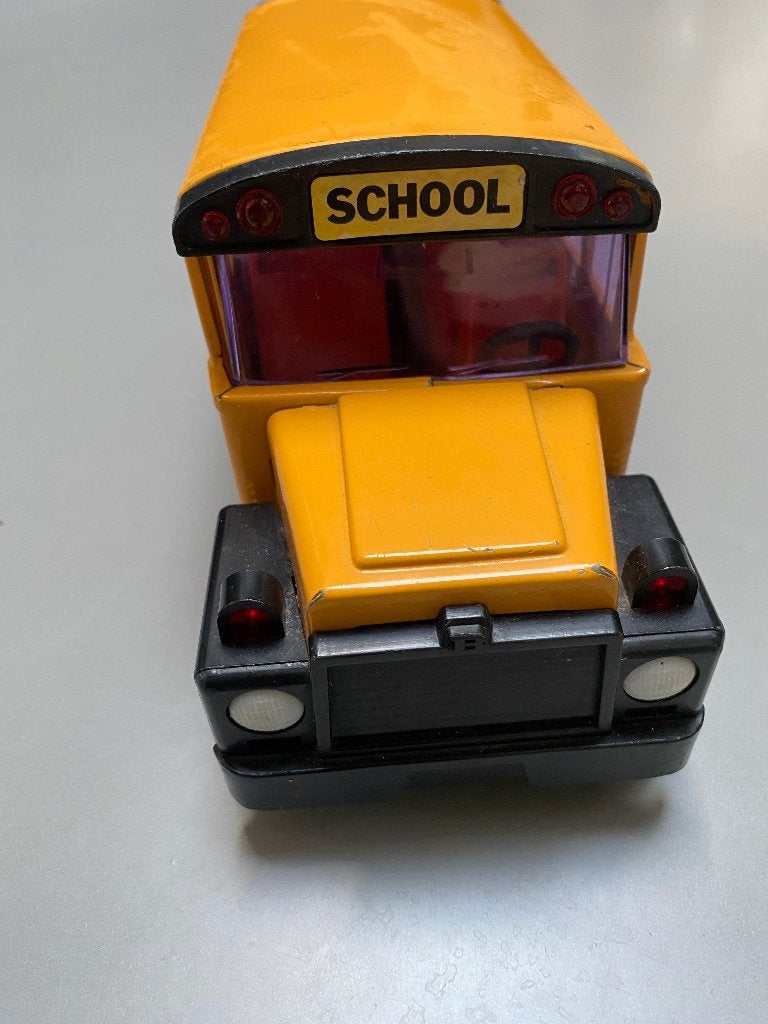 BUDDY L Schoolbus (1980) geperst staal, Ophalen of Verzenden