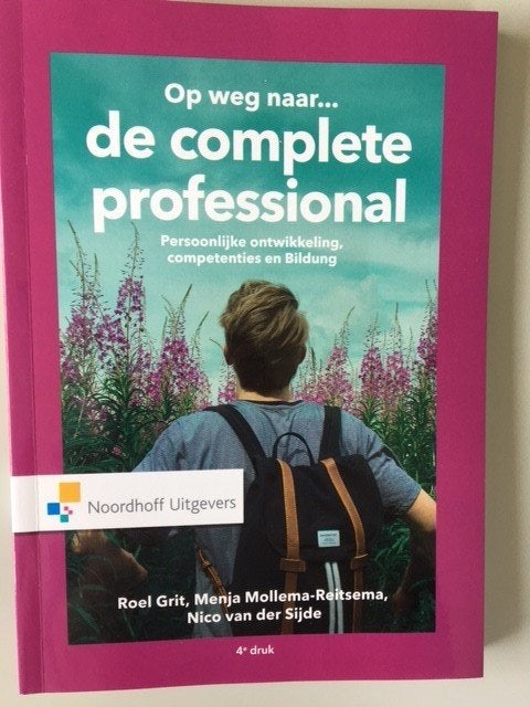 Op weg naar de complete professional, Boeken, Zo goed als nieuw, Noordhoff Uitgevers, Beta, HBO