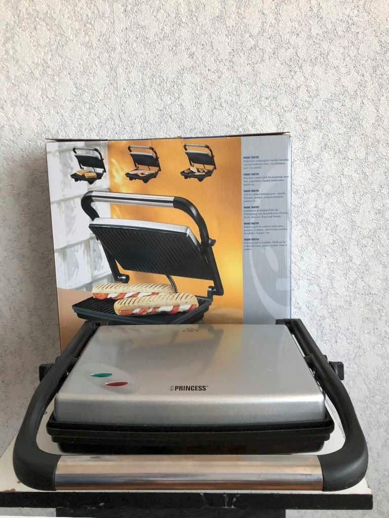 Princess Panini Toaster, Witgoed en Apparatuur, Ophalen, Gebruikt