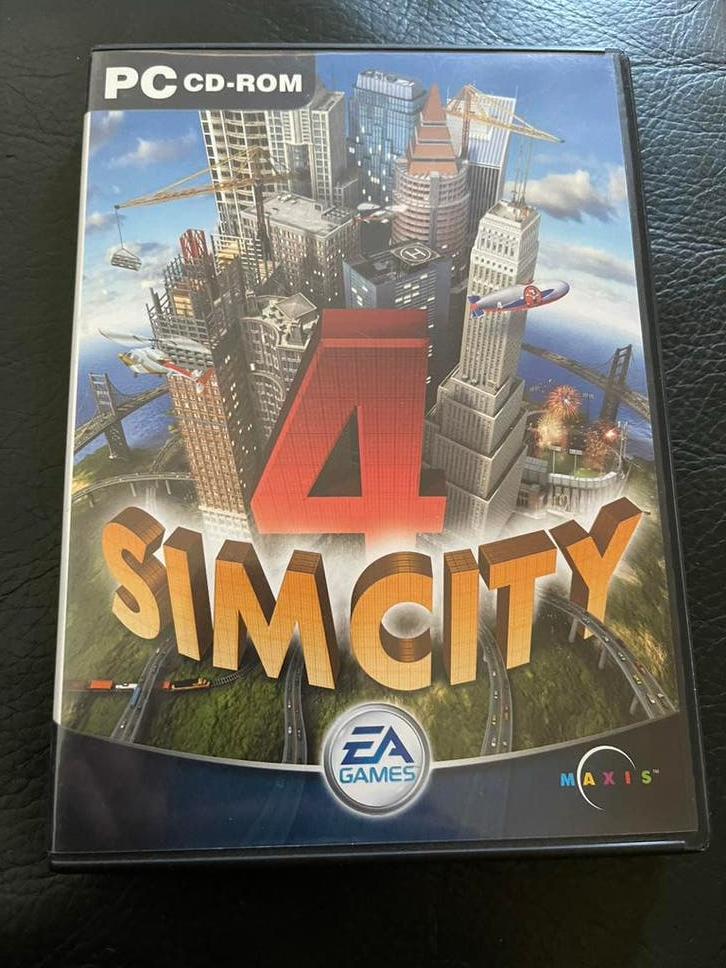 SimCity4 + SimCity4 Rush Hour Uitbreidingspakket, 1 speler, Racen en Vliegen, Ophalen of Verzenden, Zo goed als nieuw