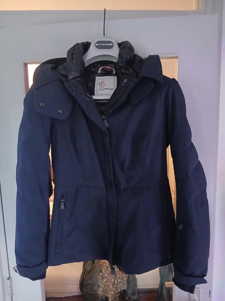 Moncler herenjas, Kleding | Heren, Jassen | Winter, Moncler, Blauw, Overige maten, Ophalen of Verzenden