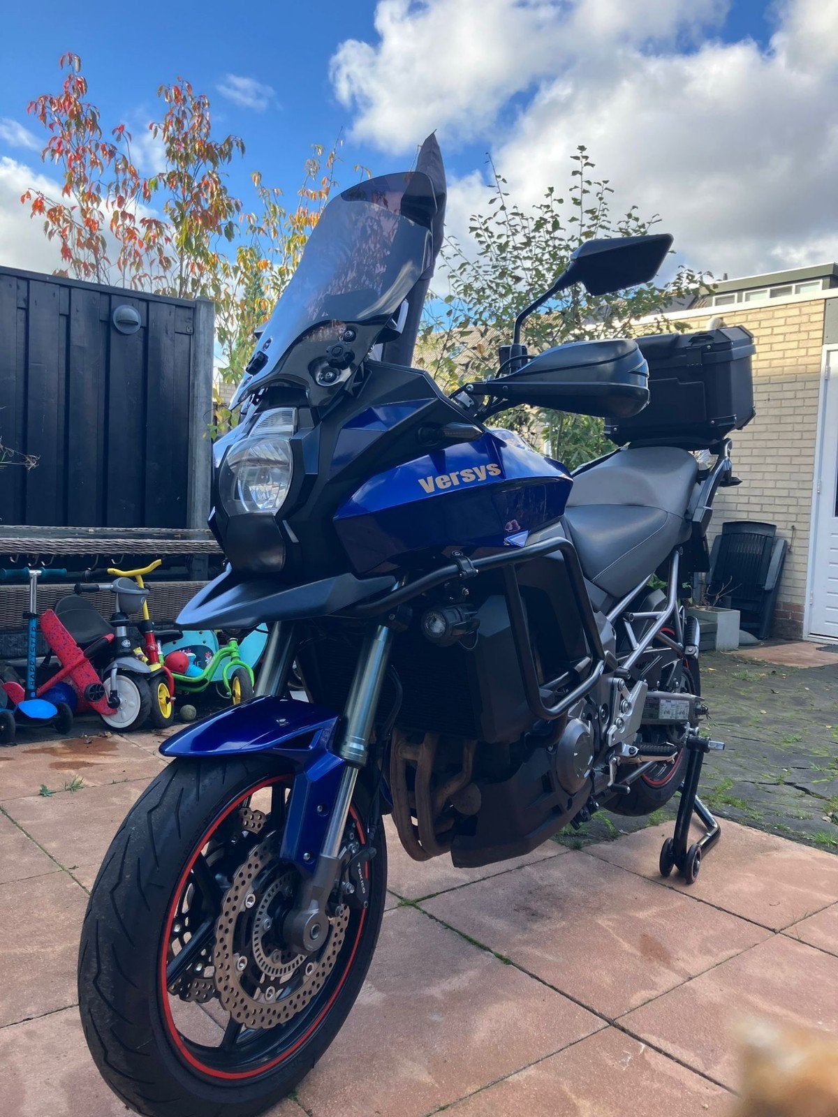 Kawasaki Versys met koffer, Ophalen of Verzenden