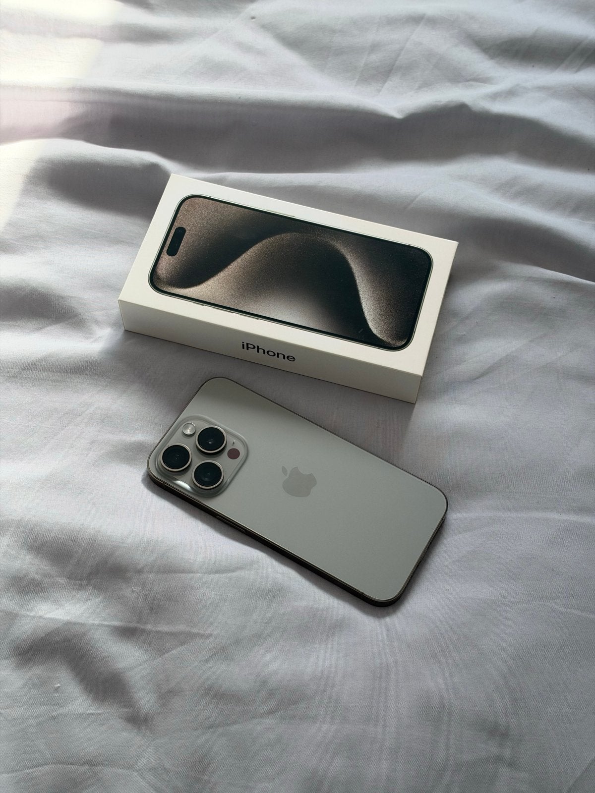 iPhone 15 Pro 512GB titanium, 512 GB, Ophalen of Verzenden, Zo goed als nieuw, Zilver