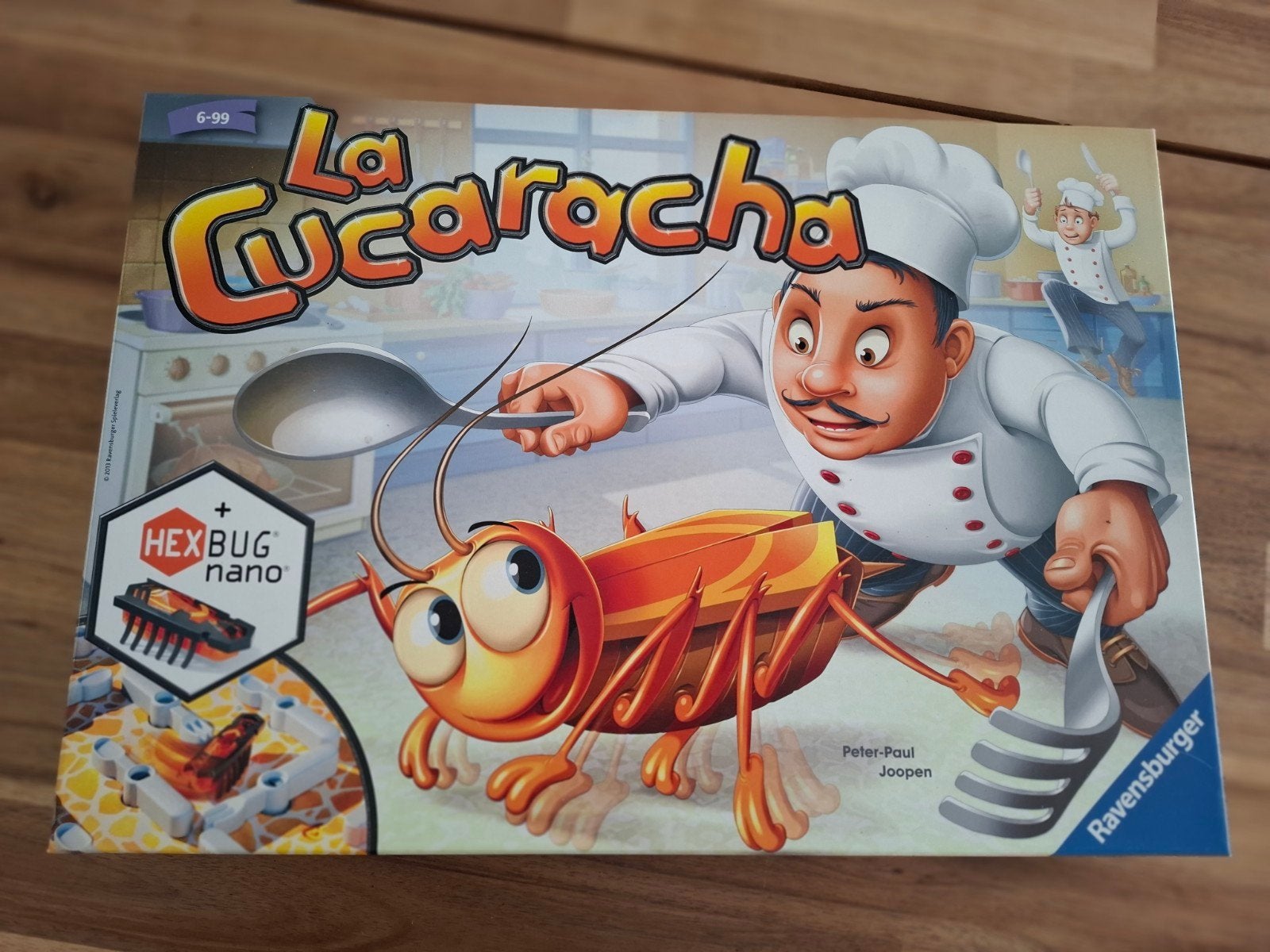 La Cucaracha bordspel met HEXBUG nano, Drie of vier spelers, Ophalen of Verzenden, Gebruikt, Ravensburger