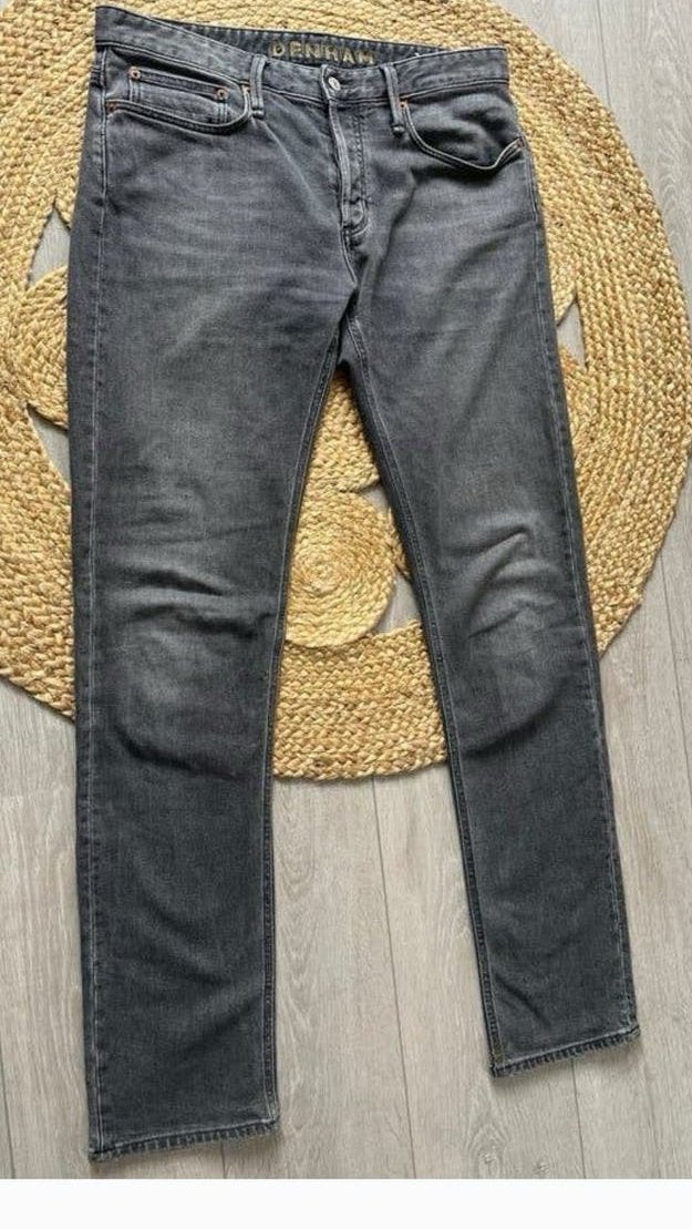 Den Ham Razor slim fit maat W33/L34, Ophalen of Verzenden, Zo goed als nieuw, Grijs, W33 - W34 (confectie 48/50)