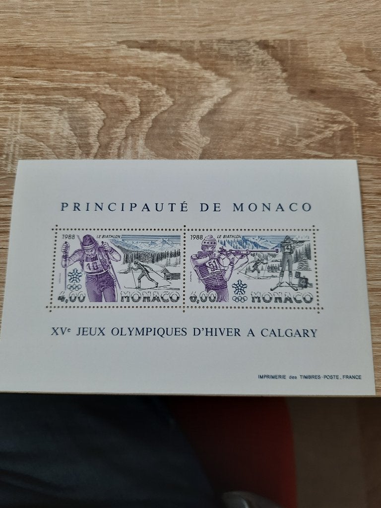 Monaco, Postzegels en Munten, Verzenden, Monaco, Postfris
