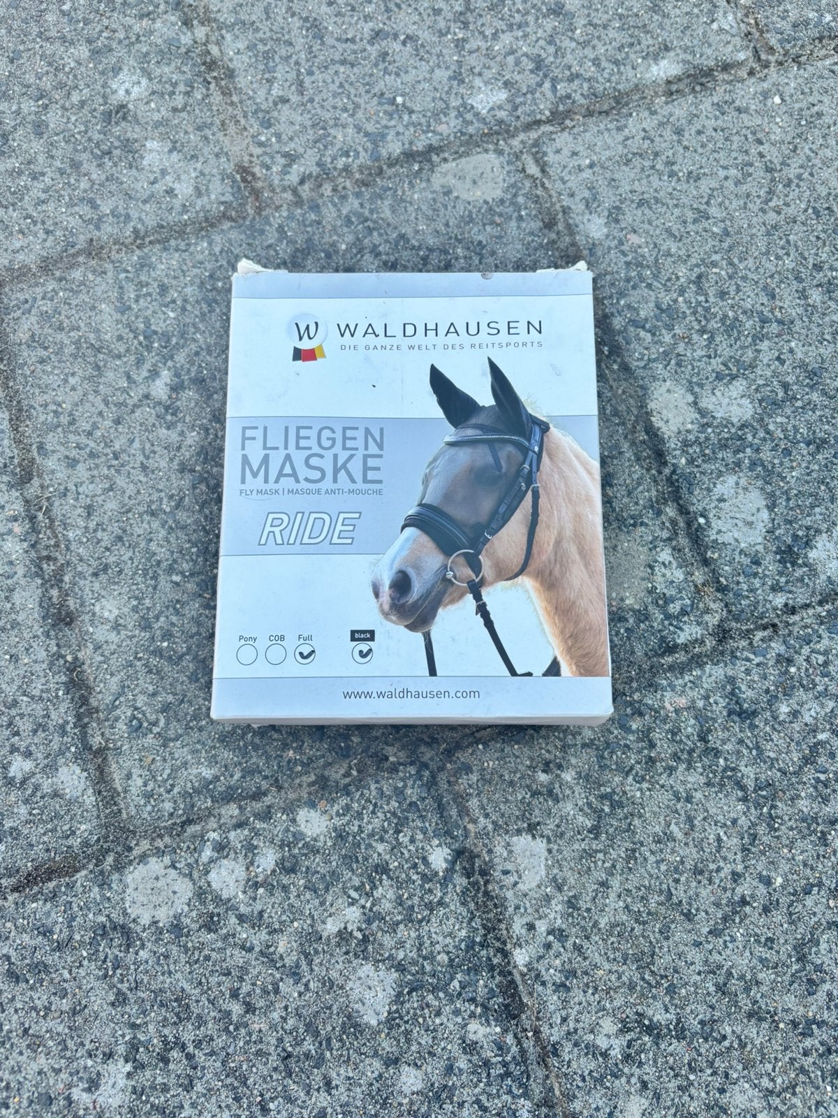 Ride vliegenmasker full, Waldhausen, Ophalen of Verzenden, Zo goed als nieuw, Insectenbescherming