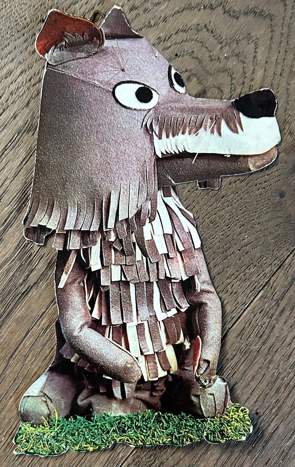 Oude ansichtkaart Fabeltjeskrant - Bor de Wolf, Verzamelen, Ophalen of Verzenden, 1960 tot 1980, Ongelopen, Cultuur en Media