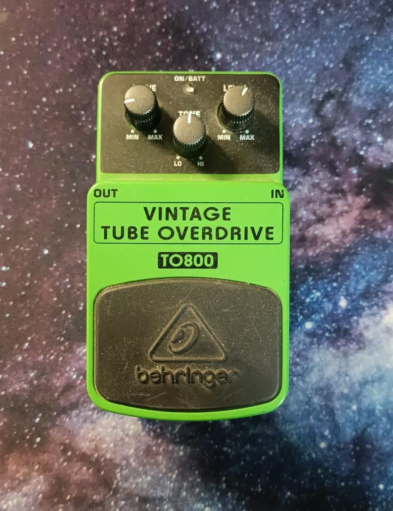 Behringer Vintage Tube Overdrive TO800 - Gitaar Pedaal, Ophalen, Gebruikt, Distortion, Overdrive of Fuzz