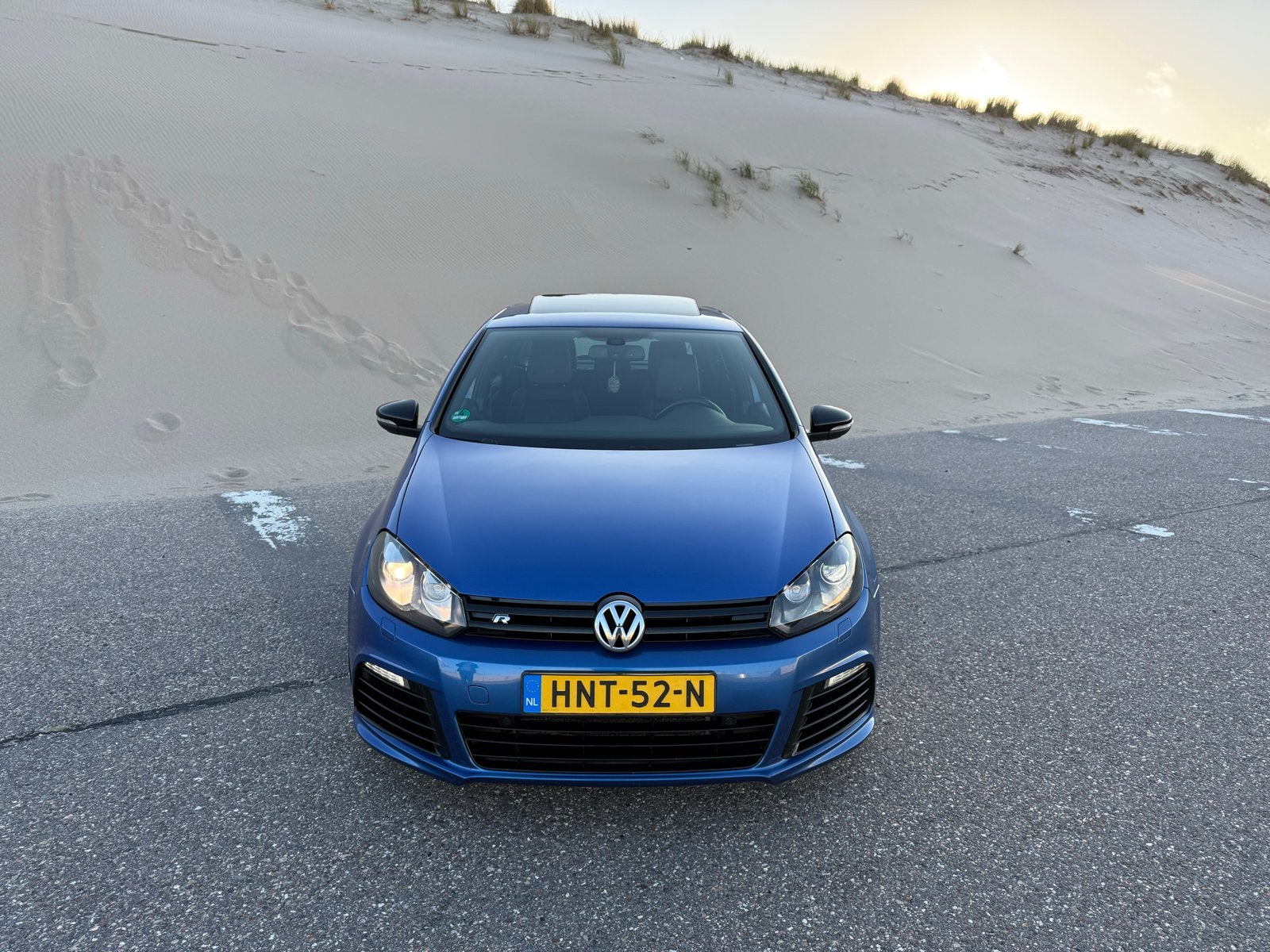 Volkswagen Golf 2.0 TSI R 315PK 4MOTION R DSG 2010 Keyless, Auto's, 1441 kg, 4 cilinders, 1984 cc, Blauw
