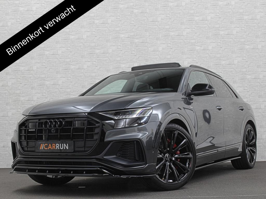 Audi Q8 60 462pk Competition S-Line | 11-2022 | RS Leder | C, 14 kWh, Gebruikt, Zwart, Q8
