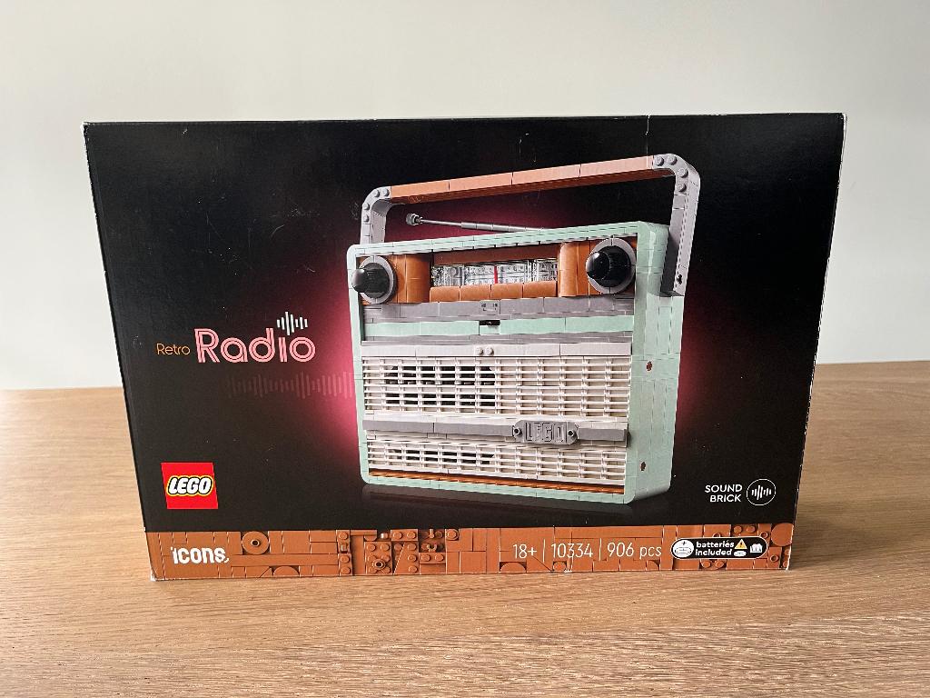 Lego Icons Retro Radio 10334, Ophalen, Compleet, Lego, Zo goed als nieuw