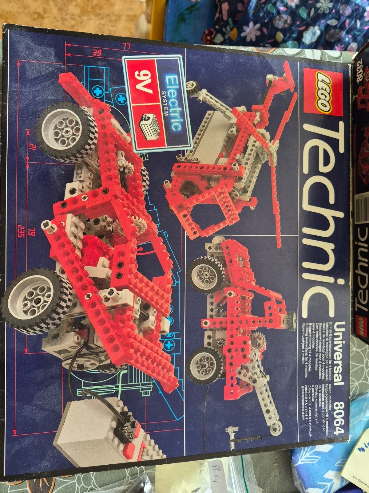 Lego Technic Universal Set 8064 met Electric System 9V, Ophalen of Verzenden, Gebruikt, Overige merken