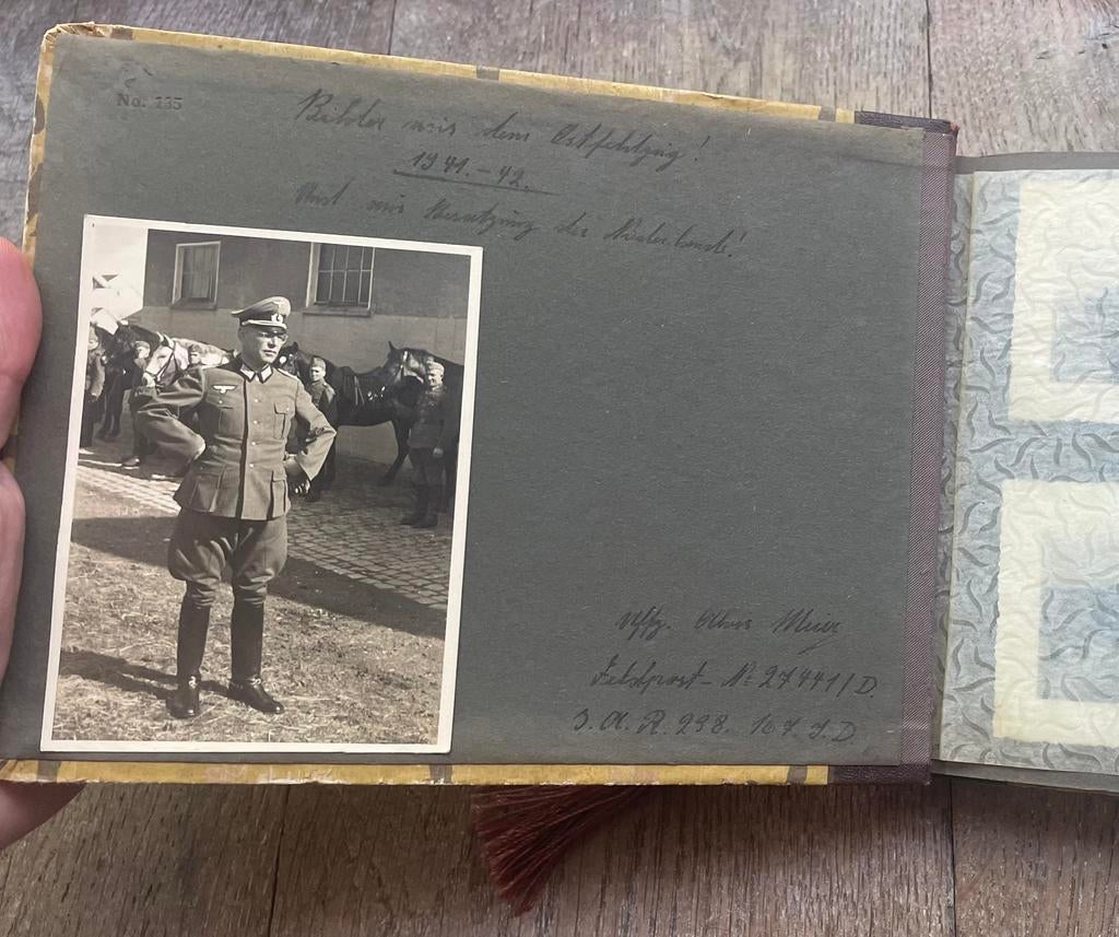 Fotoalbum 167. ID Artillerie Wehrmacht 1941-1942, Verzamelen, Militaria | Tweede Wereldoorlog, Ophalen, Duitsland, Foto of Poster