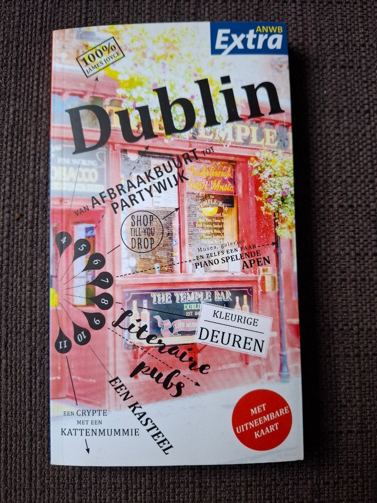 ANWB Extra Dublin Reisgids - Ontdek de Ierse hoofdstad, Gelezen, Europa, Ophalen of Verzenden, Reisgids of -boek