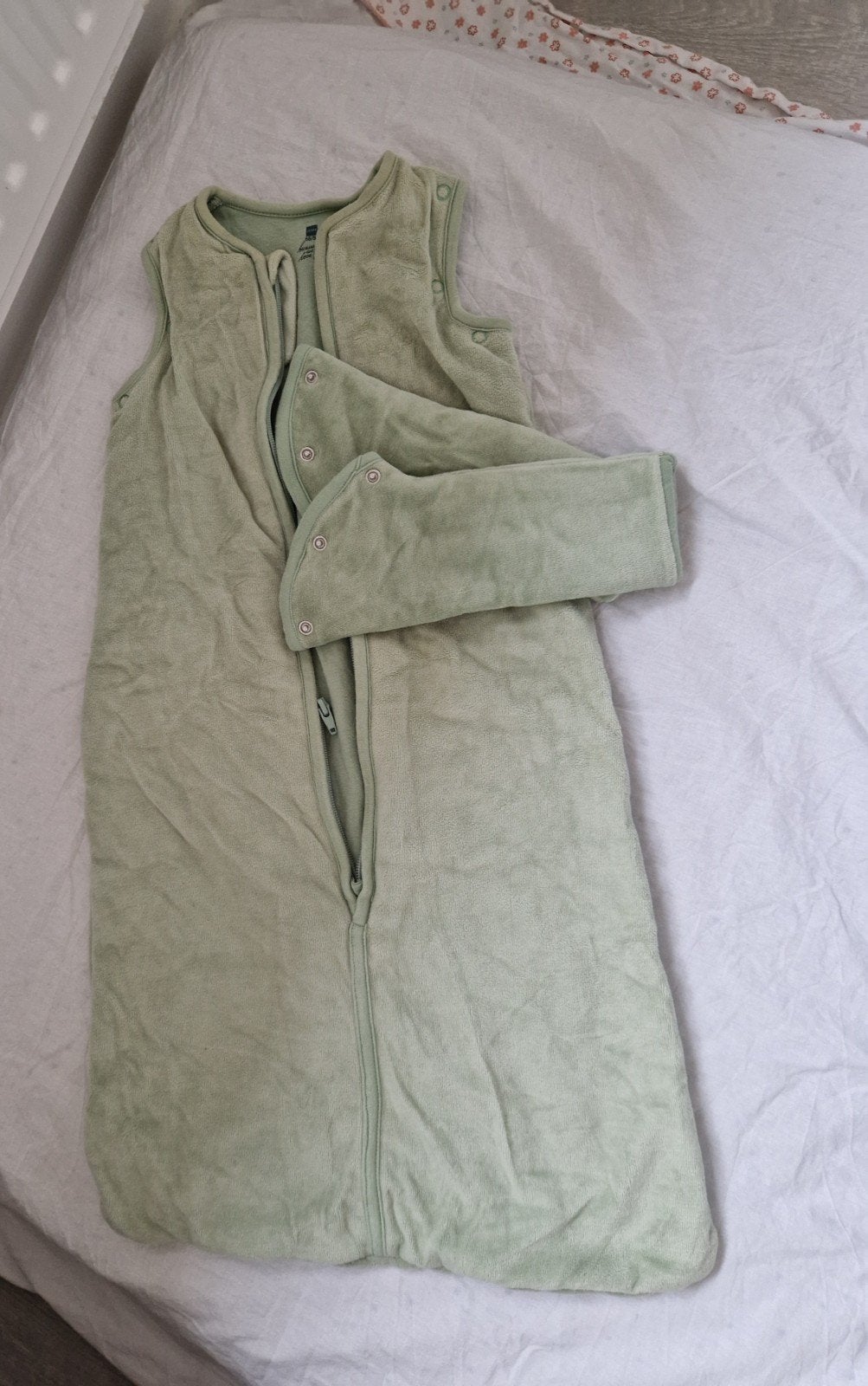 Hema slaapzak baby/kind - maat 68/80, Ophalen, Groen, Gebruikt, Hema