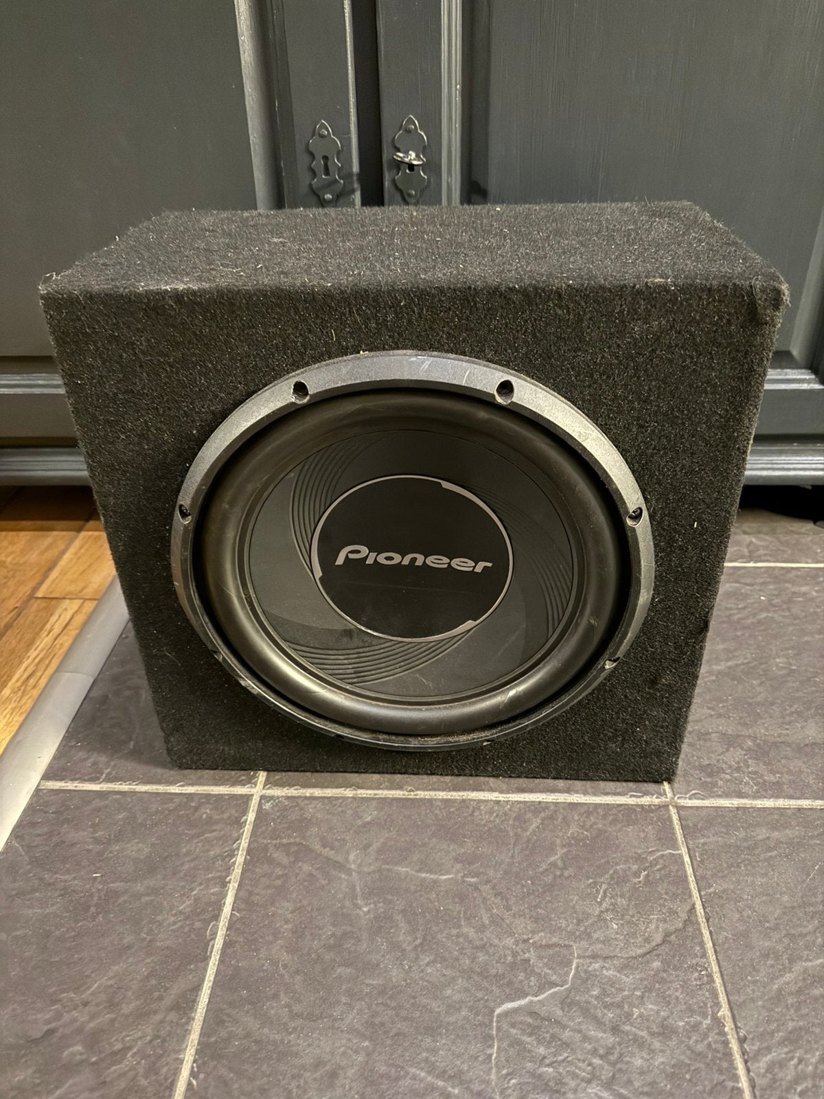 Pioneer subwoofer met Pioneer GM-A3702 versterker, Auto diversen, Autospeakers, Ophalen, Zo goed als nieuw
