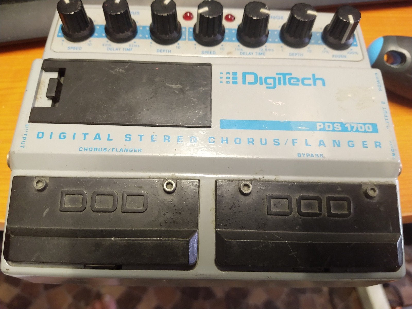 eighties chorus/flanger, Muziek en Instrumenten, Effecten, Ophalen of Verzenden, Gebruikt, Chorus