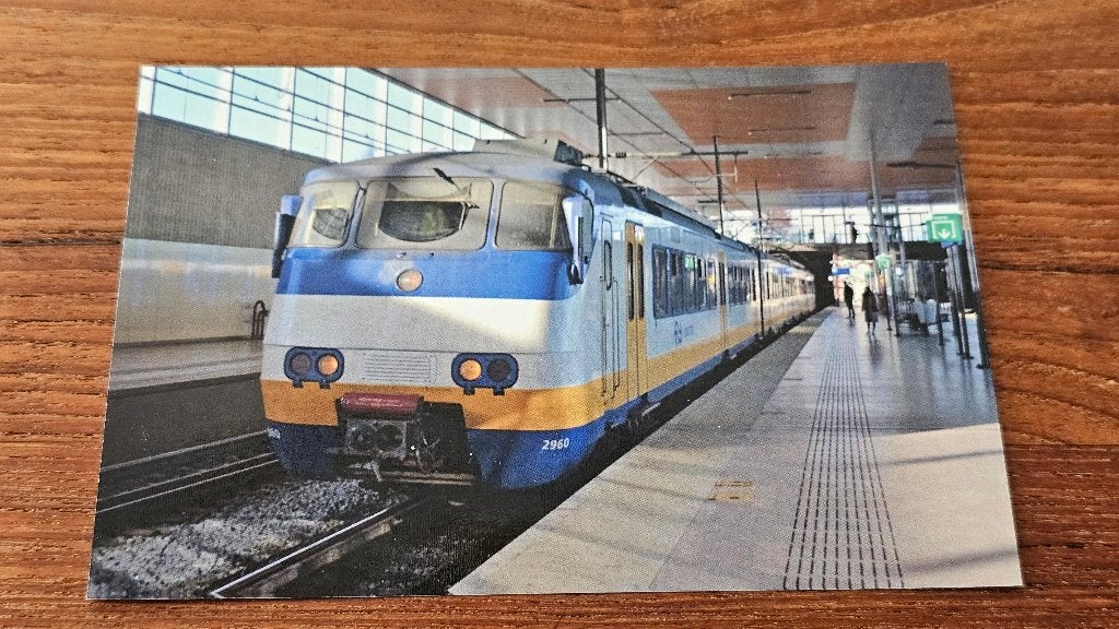 Foto TREIN NS Nederlandse Spoorwegen SGM Sprinter Plan Y, Verzenden, Gebruikt, Trein, Overige typen