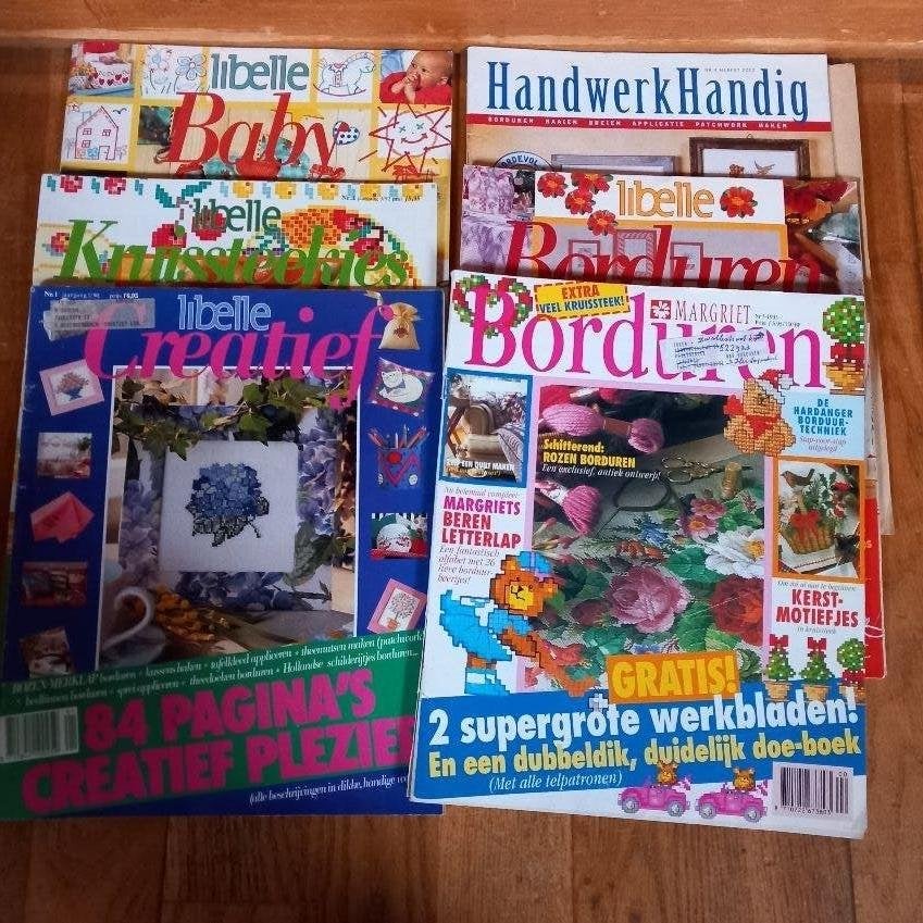 Handwerken, borduren, knutselen, baby enz, Ophalen of Verzenden, Gebruikt, Patroon