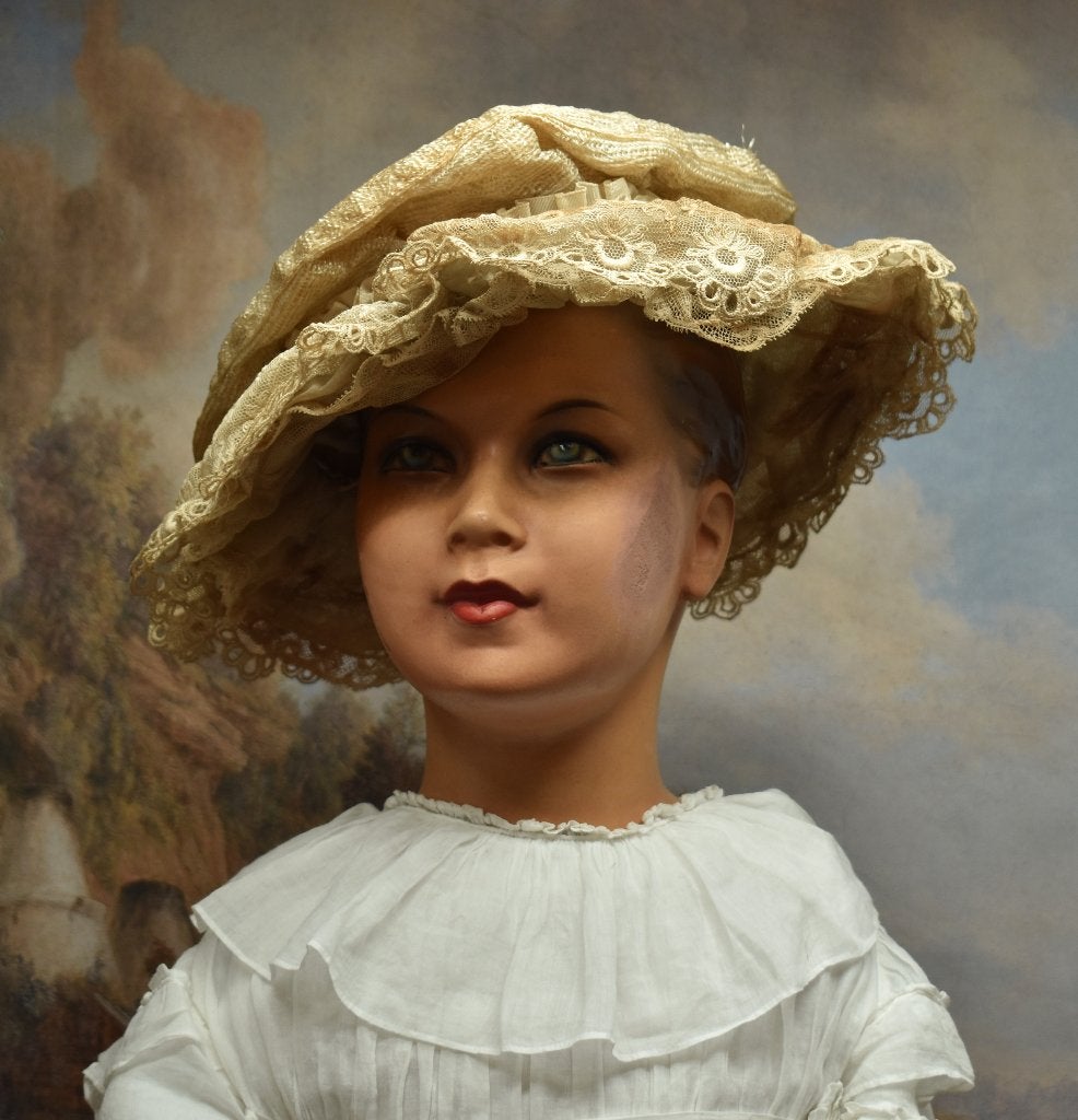 Oud Kanten Frans Hoedje. "Uit Aletta's Tijd", Antiek en Kunst, Antiek | Kleding en Accessoires, Ophalen of Verzenden