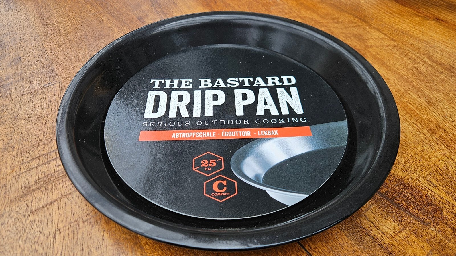 The Bastard Drip Pan 25 cm Compact - Lekbak BBQ, Ophalen of Verzenden, Nieuw, The Bastard